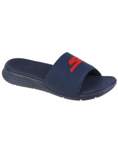 Skechers Go Consistent Sandals-Halo 229032-NVRD męskie klapki, Granatowe 001