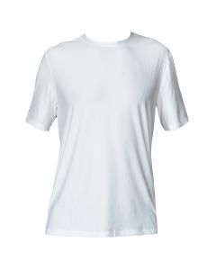 Skechers Go Dri All-Day Tee TS107B-WHT męskie t-shirty, Białe 001