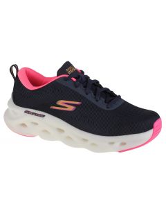 Skechers Go Run Swirl Tech 128791-NVY damskie buty do biegania, Granatowe 001