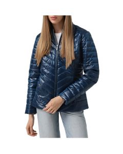 Skechers GO Shield Shine Jacket JA150-TLNV damskie kurtki, Granatowe 001