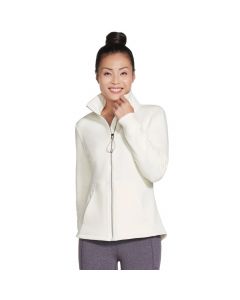 Skechers Go Snuggle Jacket W3JA235-OFWT damskie kurtki, Białe 001