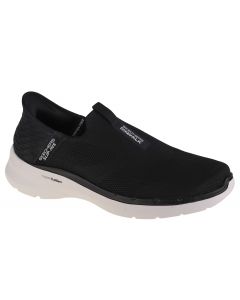 Skechers Go Walk 6 - Easy On 216278-BLK męskie buty sneakers, Czarne 001