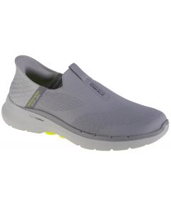 Skechers Go Walk 6 - Easy On 216278-GRY męskie buty sneakers, Szare 001