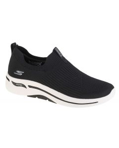 Skechers Go Walk Arch Fit 124409-BLK damskie buty sneakers, Czarne 001