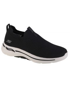 Skechers Go Walk Arch Fit 216118-BKW męskie buty sneakers, Czarne 001