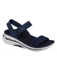 Skechers Go Walk Arch Fit Sandal - Polished 140264-NVY damskie sandały, Granatowe 001