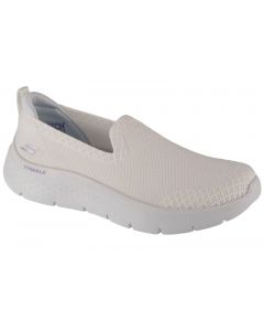 Skechers Go Walk Flex - Bright Summer 124957-WHT damskie buty sneakers, Białe 001