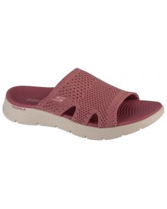 Skechers Go Walk Flex Sandal - Elation 141425-MVE damskie klapki, Różowe 001