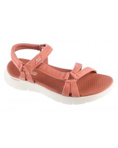 Skechers Go Walk Flex Sandal - Sublime 141451-DKMV damskie sandały, Fioletowe 001