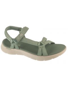 Skechers Go Walk Flex Sandal - Sublime 141451-SAGE damskie sandały, Zielone 001