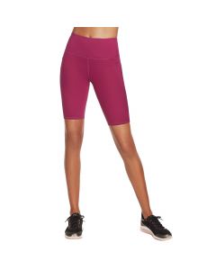 Skechers Go Walk High Waisted Bike Short W3SH53-MAG damskie spodenki, Różowe 001