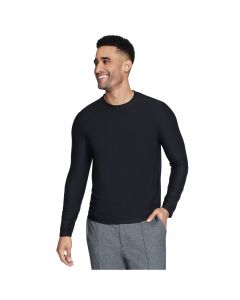 Skechers GoDri All Day Long Sleeve LT115B-BLK męskie longsleevy, Czarne 001