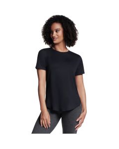Skechers Godri Swift Tunic Tee TS105-BLK damskie t-shirty, Czarne 001