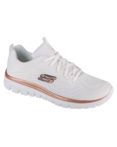 Skechers Graceful - Get Connected 12615-WTRG damskie buty sneakers, Białe 001