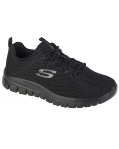 Skechers Graceful-Get Connected 12615W-BBK damskie buty sneakers, Czarne 001