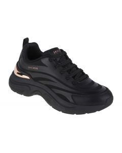 Skechers Hazel - Step N Flow 177575-BBK damskie buty sneakers, Czarne 001