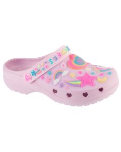 Skechers Heart Charmer - Girly Land 308406L-LPMT dla dziewczynki klapki, Różowe 001