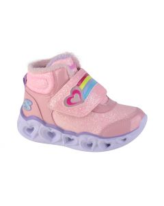 Skechers Heart Lights - Brilliant Rainbow 302669N-PKLV dla dzieci buty zimowe, Różowe 001