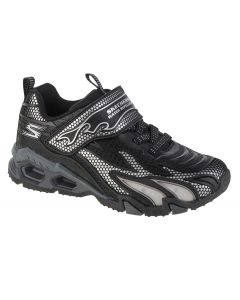 Skechers Hydro Lights - Heat Stride 400116L-BKSL dla chłopca buty sneakers, Czarne 001