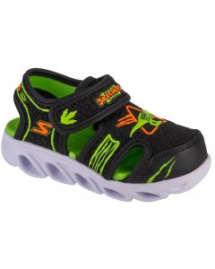 Skechers Hypno-Splash - Hydro-Fun 400612N-BKLM dla chłopca sandały, Czarne 001