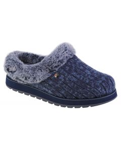 Skechers Keepsakes - Ice Angel 31204-NVBL damskie kapcie, Granatowe 001