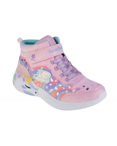 Skechers Lighted Unicorn Dreams Magical Dreamer 302332L-LPMT dla dziewczynki buty sneakers, Różowe 001