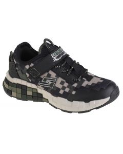 Skechers Mega-Craft 400000L-BKOL dla chłopca buty sneakers, Zielone 001