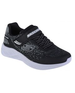 Skechers Microspec II 403920L-BKGY dla chłopca buty sneakers, Czarne 001