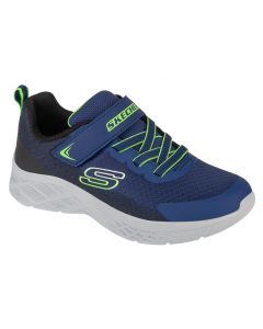 Skechers Microspec II - Zovrix 403924L-NBLM dla chłopca buty sneakers, Granatowe 001