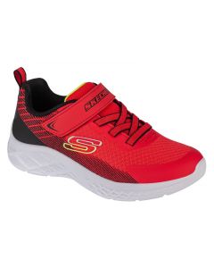 Skechers Microspec II - Zovrix 403924L-RDBK dla chłopca buty sneakers, Czerwone 001