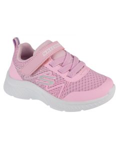 Skechers Microspec Plus - Swirl Sweet 303535N-LTPK dla dziewczynki buty sneakers, Różowe 001