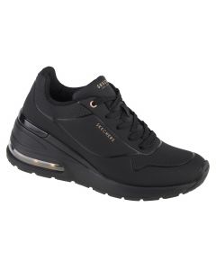 Skechers Million Air-Elevated Air 155401-BBK damskie buty sneakers, Czarne 001