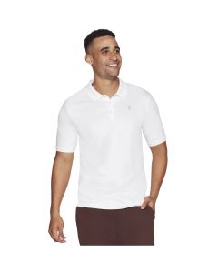 Skechers Off Duty Polo Shirt M3TO45-WHT męskie koszulki polo, Białe 001