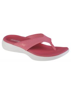 Skechers On The Go 600 - Flourish 140703-CRL damskie japonki, Różowe 001