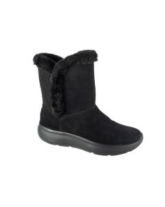 Skechers On-The-GO Encore - Snow Flurry 144870-BBK damskie buty zimowe, Czarne 001