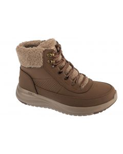 Skechers On-The-Go Stellar - Alpine Adventure 144756-CHOC damskie buty zimowe, Brązowe 001