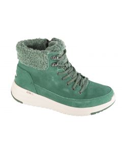 Skechers On-The-Go Stellar - Winterize 144770-DKGR damskie buty zimowe, Zielone 001