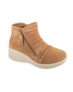 Skechers Parallel Lite 169171-CSNT damskie sztyblety, Brązowe 001