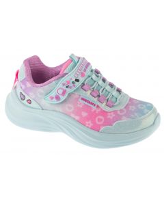 Skechers Power Jams 2.0 302199L-AQMT dla dziewczynki buty sneakers, Niebieskie 001