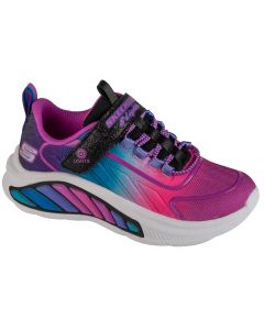 Skechers Rainbow Cruisers 303721L-BKMT dla dziewczynki buty sneakers, Czarne 001