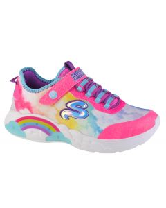 Skechers Rainbow Racer 302300L-PKMT dla dziewczynki buty sneakers, Różowe 001