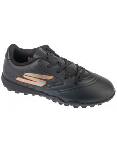 Skechers Razor 1.5 Jr Youth TF 252061L-BKOR dla chłopca buty piłkarskie - turfy, Czarne 001