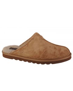 Skechers Renten - Palco 66094-TAN męskie kapcie, Brązowe 001