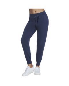 Skechers Restful Jogger Pant W03PT49-NVY damskie spodnie, Granatowe 001