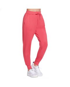 Skechers Skechluxe Restful Jogger Pant W03PT49-RDPK damskie spodnie, Czerwone 001