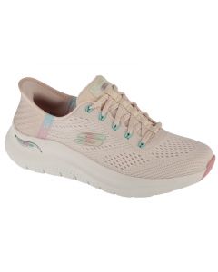 Skechers Slip-Ins: Arch Fit 2.0 - Easy Chic 150066-NTPK damskie buty sportowe, Beżowe 001