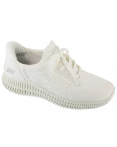 Skechers Slip-Ins: Bobs Geo Lite - Divine Pace 117413-WHT damskie buty sneakers, Białe 001