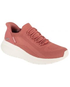 Skechers Slip-Ins: Bobs Sparrow 2.0 - Lucky Run 117620-ROS damskie buty sneakers, Różowe 001