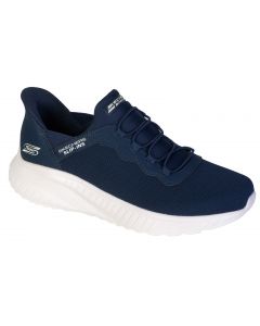 Skechers Slip-ins: BOBS Sport Squad Chaos 118300-NVY męskie buty sneakers, Granatowe 001