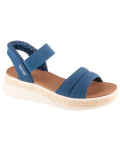 Skechers Slip-Ins: BOBS Sun Ray 114413-NVY damskie sandały, Granatowe 001